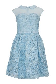Ted Baker Ranni Lace Belted Dress - Lyst