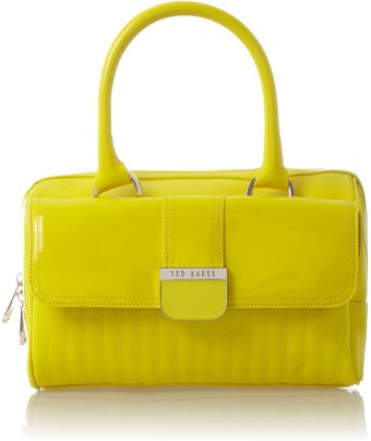 Ted Baker Quilted Mini Bowling Bag - Lyst