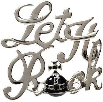 Vivienne Westwood Let It Rock Tie Pin - Lyst
