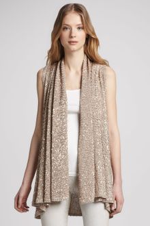 Alice + Olivia India Sequined Cascade Vest - Lyst