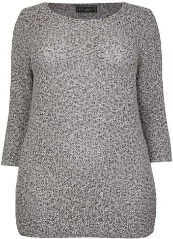 Ann Harvey Popcorn Yarn Jumper - Lyst