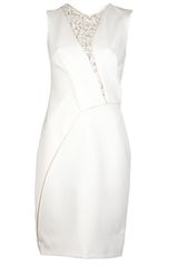 J. Mendel Lace Panel Dress