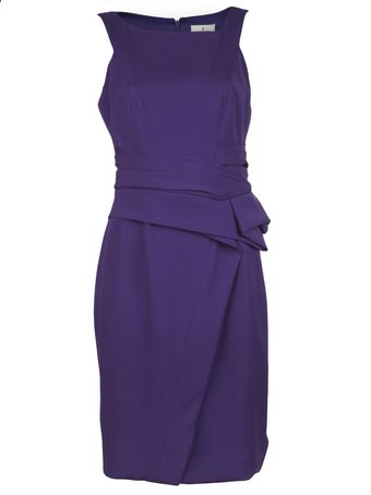 J. Mendel Pleated Waist Dress - Lyst
