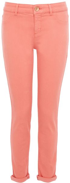 Oasis Coloured Jade Crop - Lyst