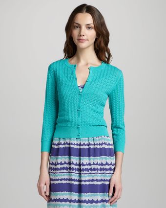 Trina Turk Holyoke Knit Cardigan - Lyst