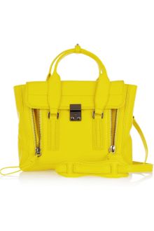 3.1 Phillip Lim The Pashli Medium Sharkeffect Leather Trapeze Bag - Lyst