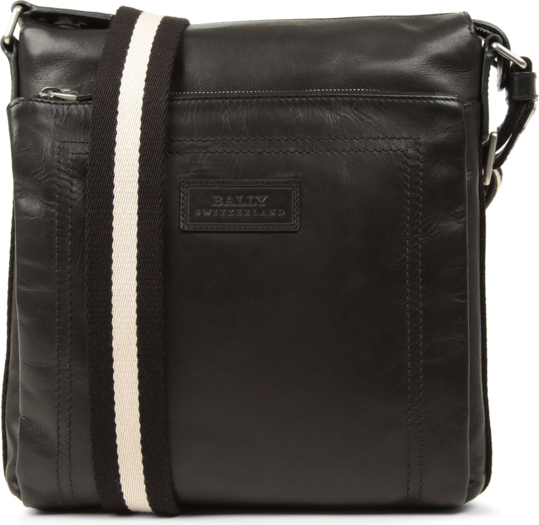 Bally Tuston Messenger Bag in Black for Men Lyst