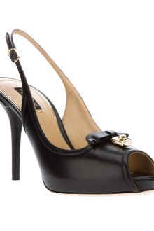 Dolce & Gabbana Slingback Sandal - Lyst