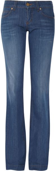 Gucci Mid-Rise Flared Jeans - Lyst