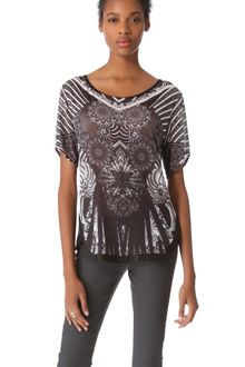 Helmut Lang Nautilus Print Tee - Lyst