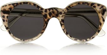 Illesteva Cat Eye Acetate Sunglasses - Lyst