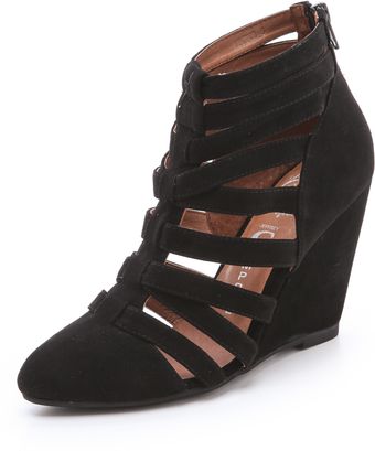 Jeffrey Campbell Vector Gladiator Booties - Lyst