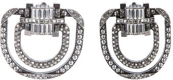 Lanvin Graphic Earrings - Lyst