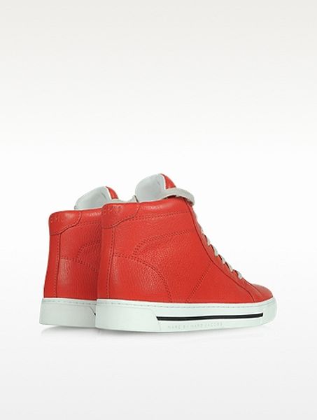marc jacobs red shoes