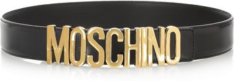 Moschino Olivia Leather Belt - Lyst