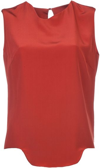 Mugler Sleeveless Blouse - Lyst