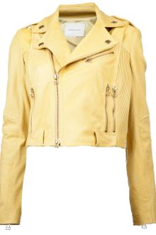 Pierre Balmain Boxy Biker Jacket - Lyst