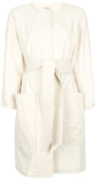 Sonia By Sonia Rykiel Belted Midlength Coat - Lyst