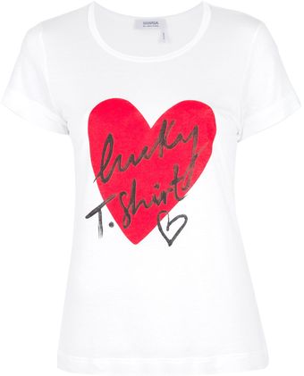 Sonia By Sonia Rykiel Heart Print Tshirt - Lyst