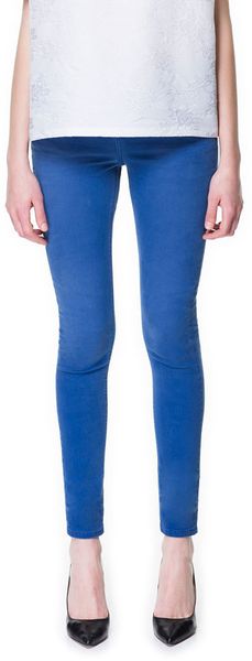 Zara Colored Jeans - Lyst