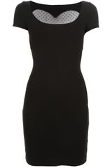 DSquared2 Mesh Heart Dress