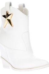 Giuseppe Zanotti Star Motif Cowboy Boot