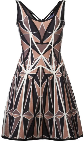 Hervé Léger Aline Dress - Lyst