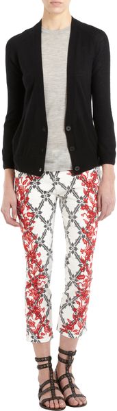 Isabel Marant Button Front Cardigan - Lyst