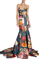 J. Mendel Floral Gown
