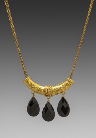 Vanessa Mooney Vanessa Mooney Amphitritic Necklace in Gold - Lyst
