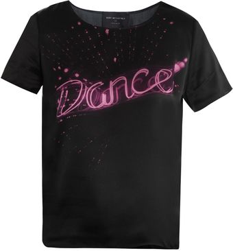 Lulu & Co Dance-print Silk Top - Lyst