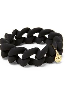 Marc By Marc Jacobs Haute Mess Rubber Turnlock Bracelet - Lyst