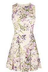 Oasis Floral Beaded Dress