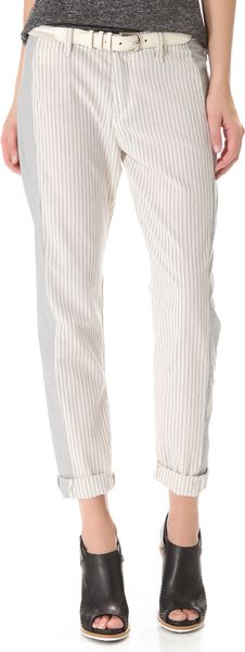 Rag & Bone Split Portobello Pants - Lyst