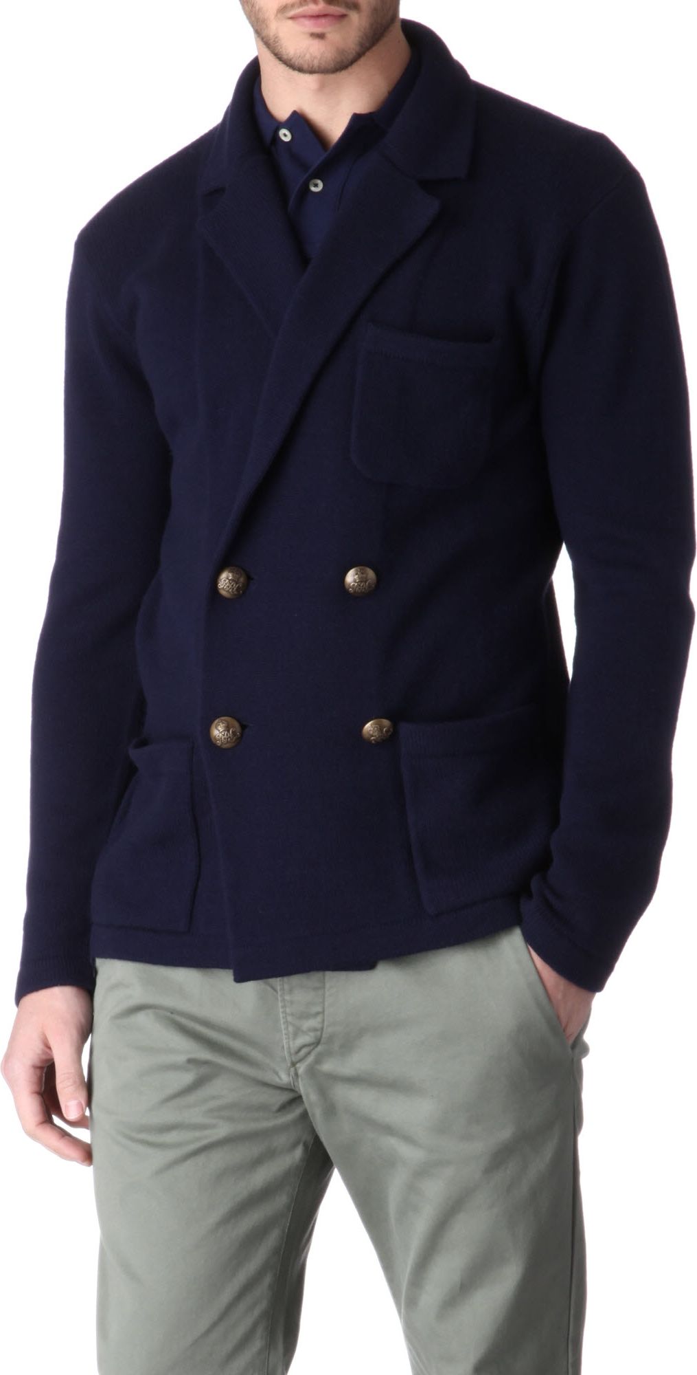 Ralph Lauren Cashmere Blazer in Blue for Men (navy) Lyst