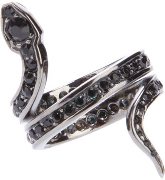 Roberto Cavalli Snake Ring - Lyst