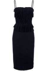 Stella McCartney Gathered Pleat Dress
