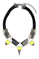 Topshop Cord and Spike Tube Collar