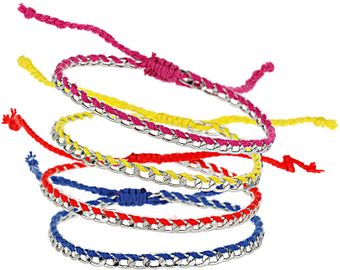 Topshop Mood Friendship Bracelet Pack - Lyst