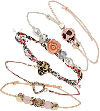 Topshop Pretty Pink Bracelet Pack - Lyst