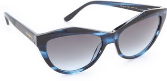 Yves Saint Laurent Sharp Cat Eye Sunglasses - Lyst