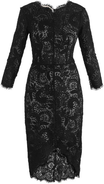 Lover Horizon Shapedhem Lace Dress - Lyst