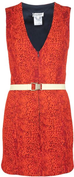 Roseanna Sleeveless Belted Dress - Lyst