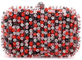 Zara Colored Sequinned Evening Bag - Lyst