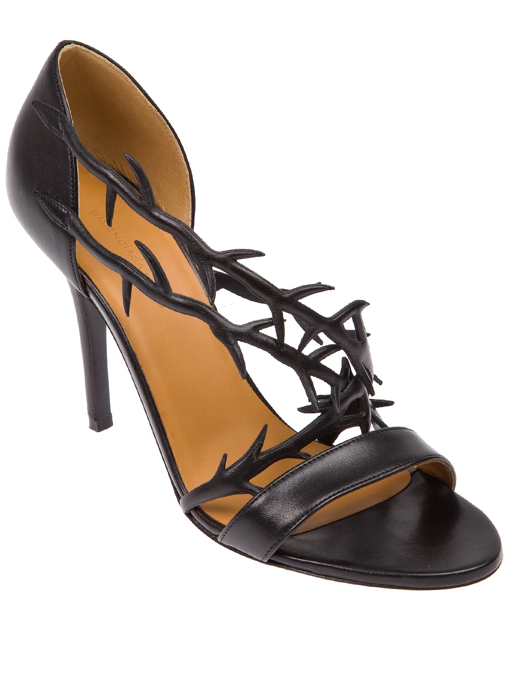 Balenciaga Thorn Strap Sandal in Black Lyst