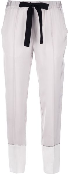 Forte Forte Tie Waist Trouser - Lyst