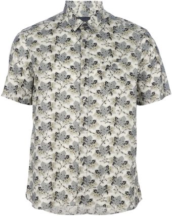 Burberry Prorsum Printed Shirt - Lyst