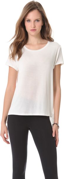 David Lerner Short Sleeve Crew Neck Tee - Lyst