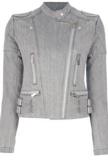 J Brand x Christopher Kane Denim Biker Jacket - Lyst