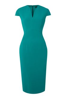Pied A Terre V Neck Seam Detail Dress - Lyst